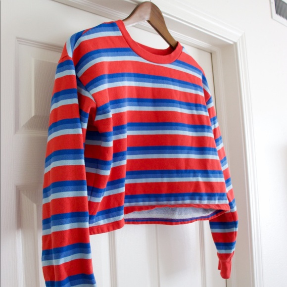 Forever 21 stripped crop top - Picture 2 of 3